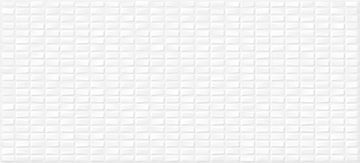 Плитка настенная Cersanit Pudra мозаика рельеф белый 20x44 см PDG053D
