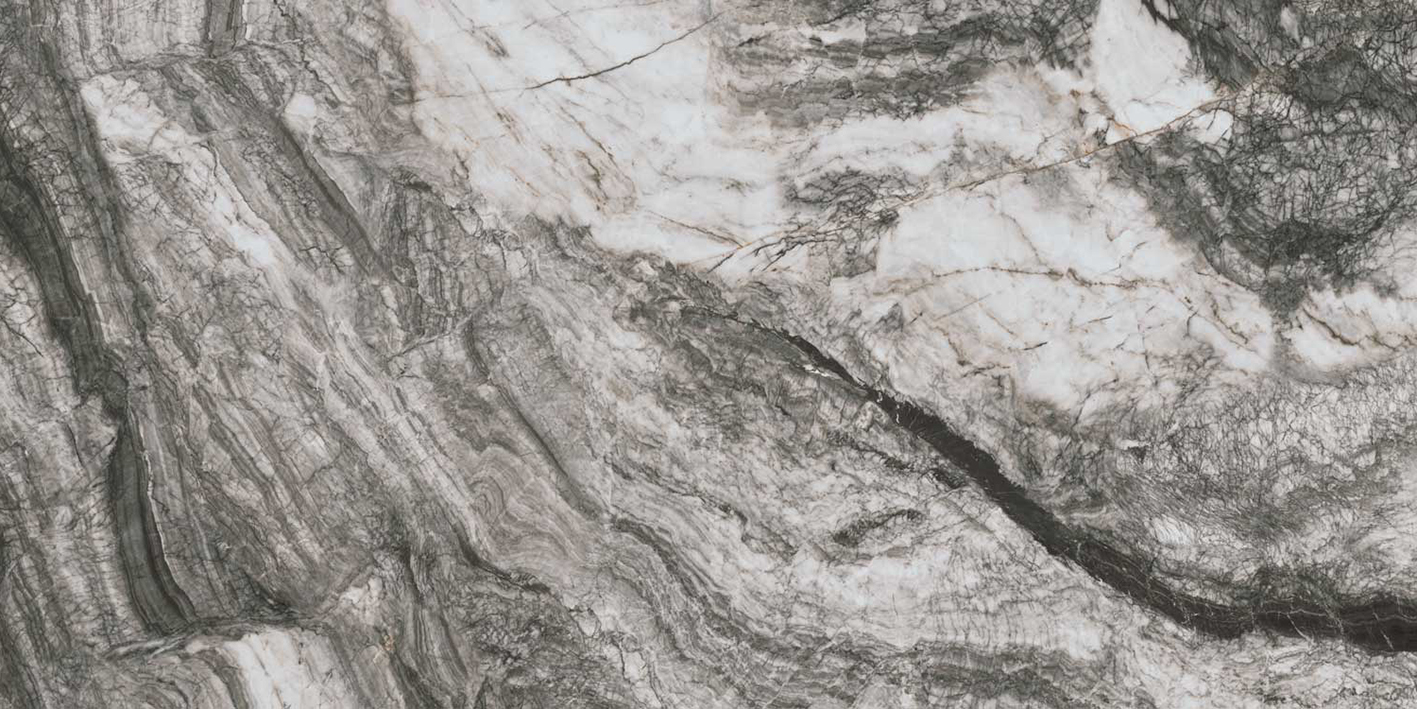 Керамогранит Kerama Marazzi Ониче серый тёмный лаппатированный 60х119,5 см SG567722R