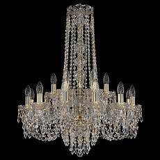Подвесная люстра Bohemia Art Classic 11.23 18 ламп h-82 11.23.12+6.220.h-82.Gd.Dr
