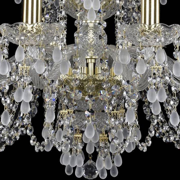 Подвесная люстра Bohemia Art Classic 11.24 15 ламп 220 мм 11.24.10+5.220.2d.h-94.Gd.V0300