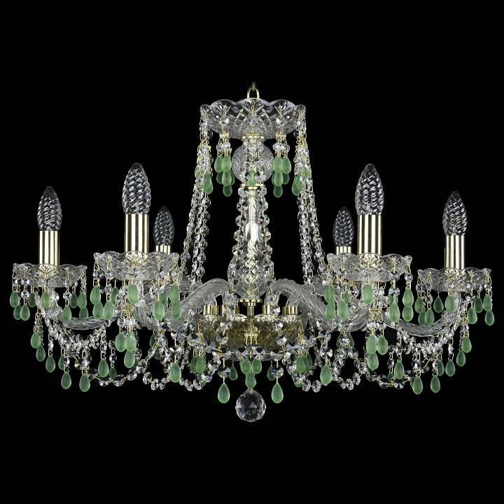 Подвесная люстра Bohemia Art Classic 11.24 6 ламп 220 мм 11.24.6.220.Gd.V5001