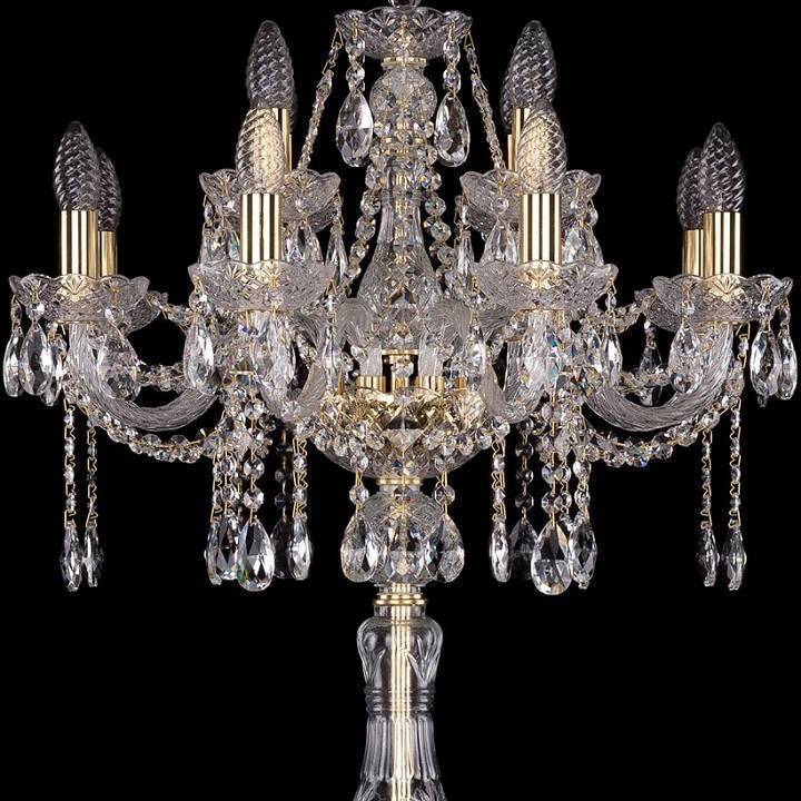 Торшер Bohemia Art Classic 11.12 13.12.8+4.195.h-165.Gd.Sp