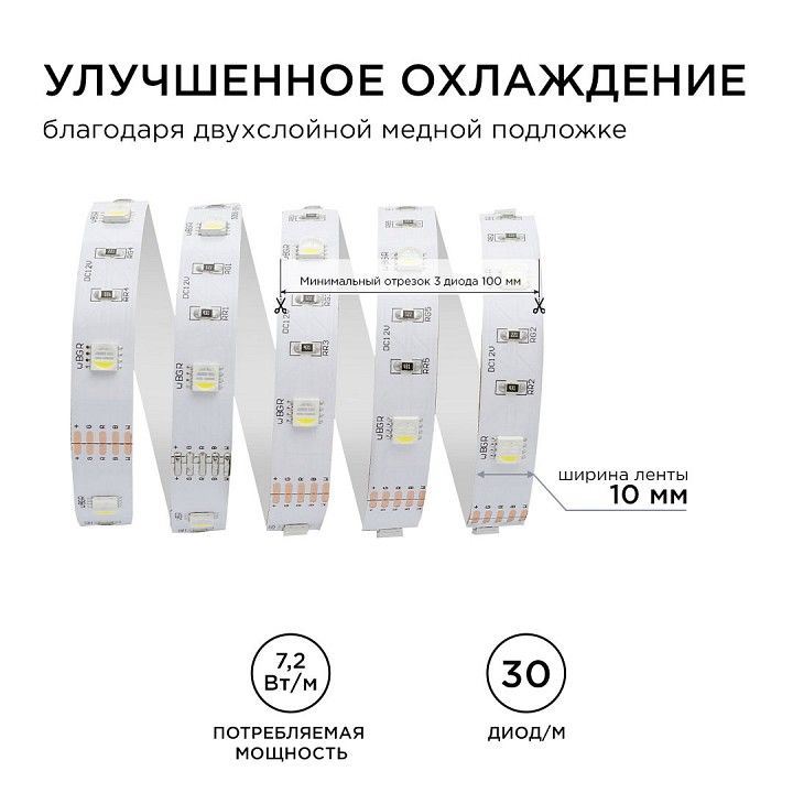Лента светодиодная Apeyron Electrics  00-100