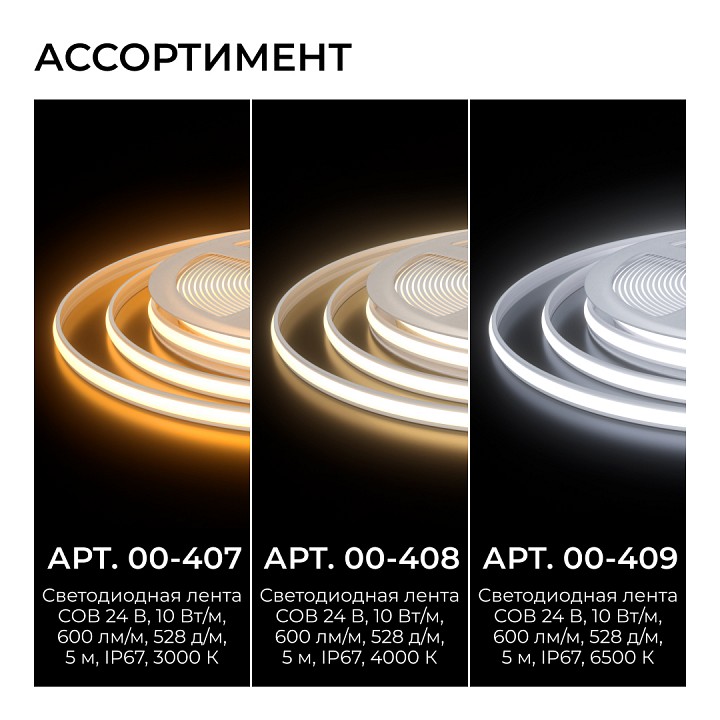 Лента светодиодная Apeyron Electrics  00-409