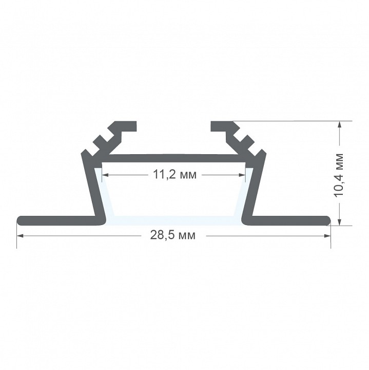 Короб встраиваемый Apeyron Electrics  08-03-ЧБ