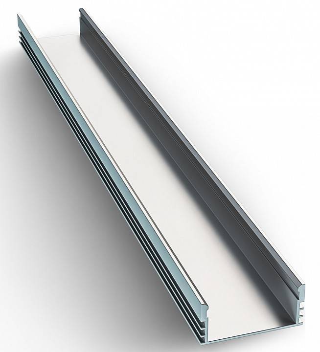 Профиль для светодиодной ленты Apeyron Electrics 08-09-01 накладной 08-09-01