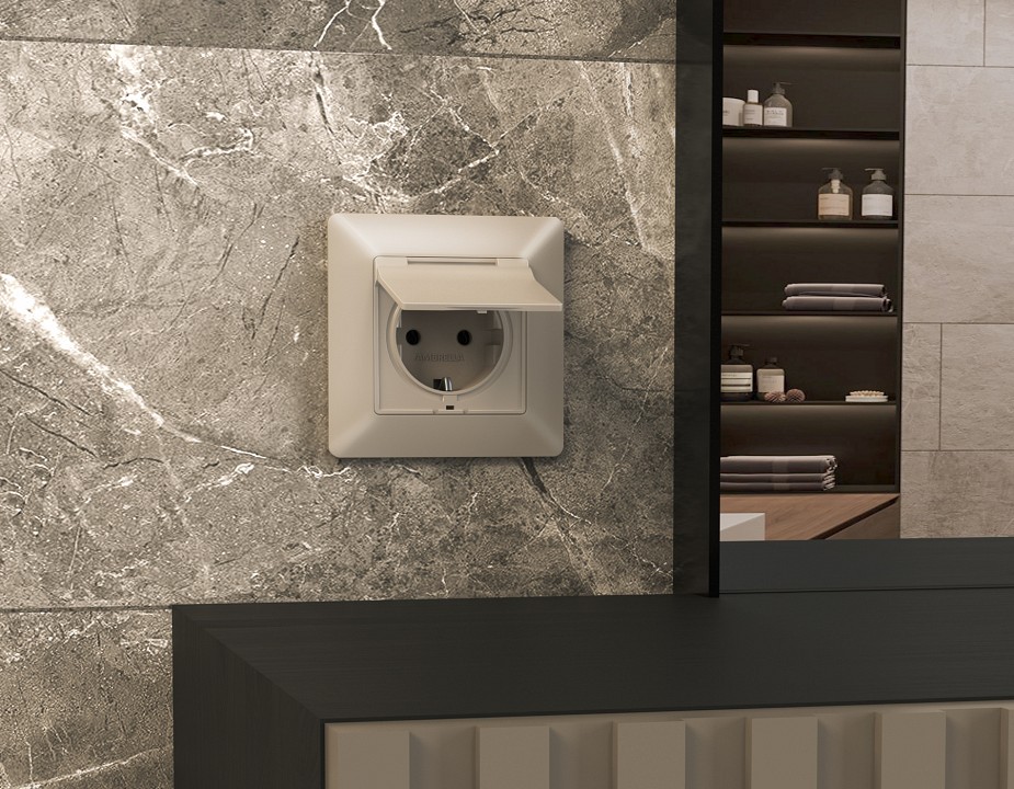 Рамка на 1 пост Ambrella Volt Line AF110361