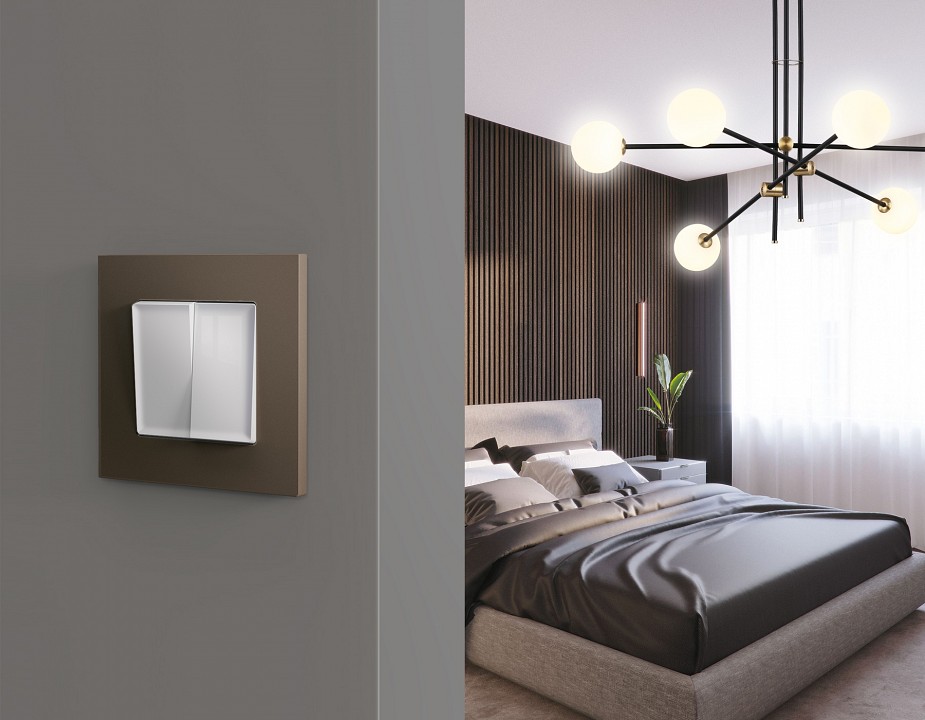 Рамка на 1 пост Ambrella Volt Qubi AF250631