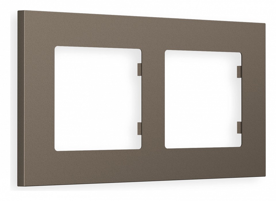 Рамка на 2 поста Ambrella Volt Qubi AF250632