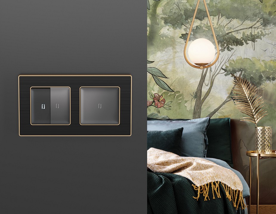 Рамка на 2 поста Ambrella Volt Arctic AF580542