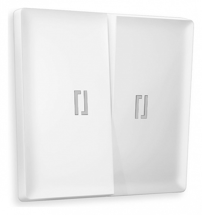Клавиши для выключателя двухклавишного c подсветкой Ambrella Volt Quant AP1240
