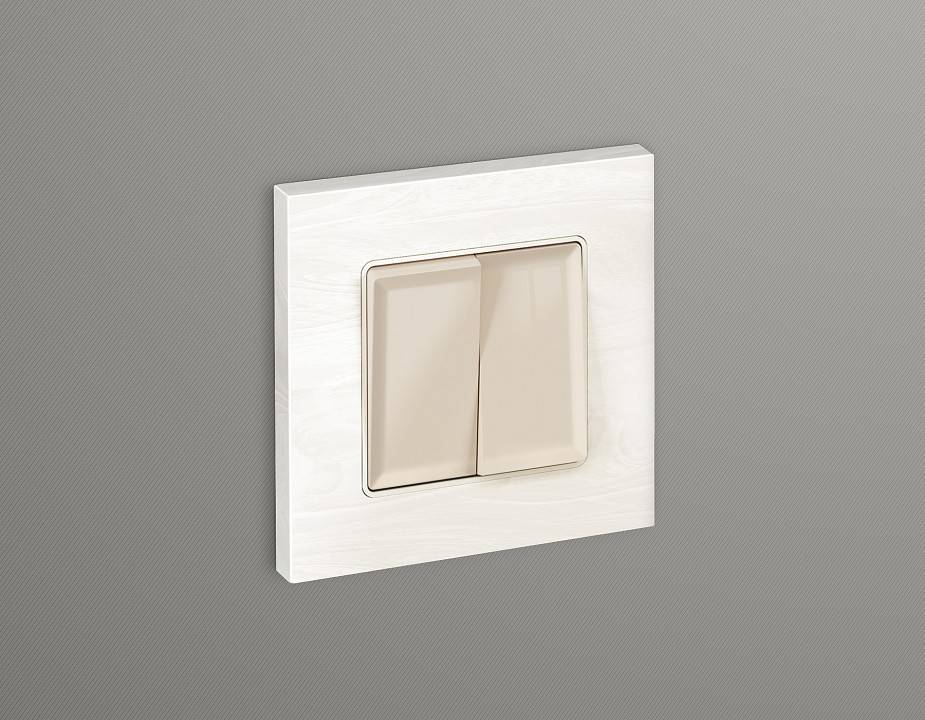 Клавиши для выключателя двухклавишного Ambrella Volt Quant AP3030