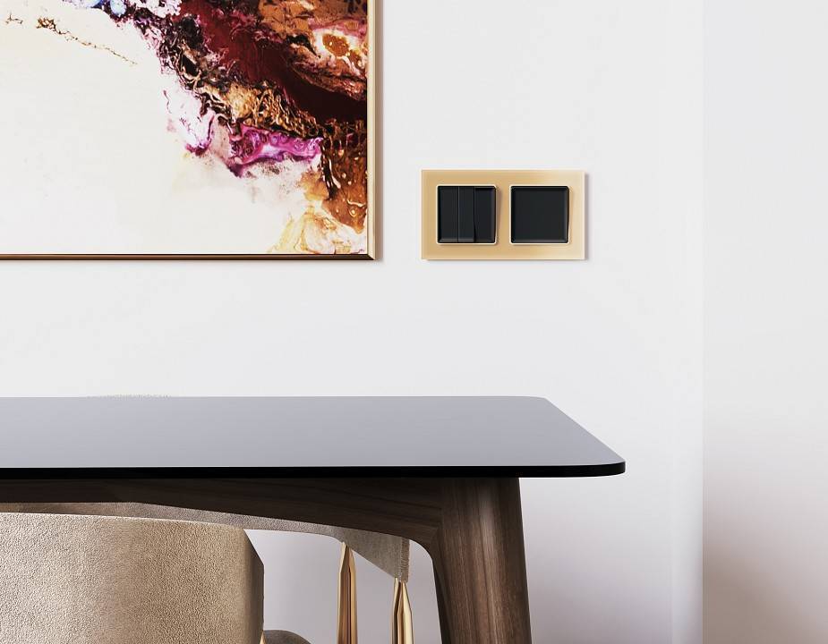 Клавиши для выключателя трехклавишного Ambrella Volt Quant AP8050