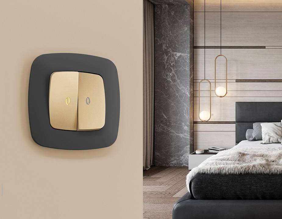 Рамка на 1 пост Ambrella Volt Ecta OF140801