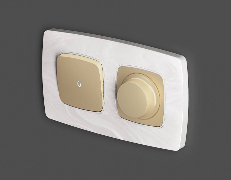 Накладка для диммера Ambrella Volt Quant OP6055