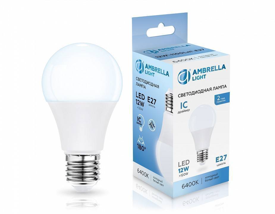Лампа светодиодная Ambrella Light A60 601206