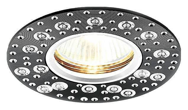 Встраиваемый светильник Ambrella Light Classic A801 A801 BK/AL