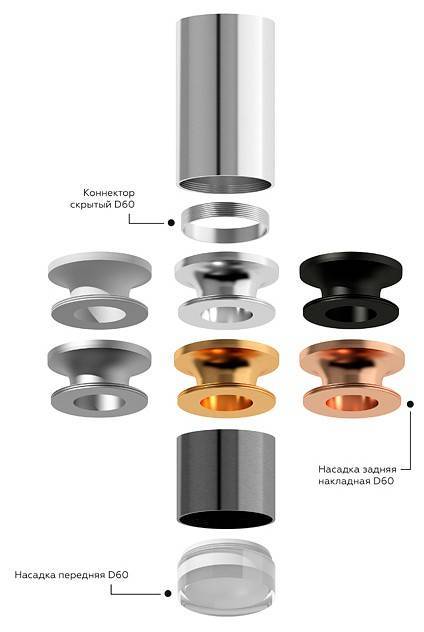 Накладной светильник Ambrella light DECO светодиодный 10 Вт C6314