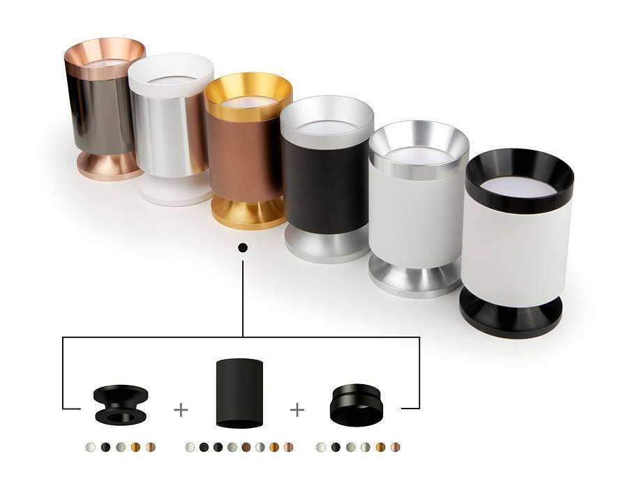 Накладной светильник Ambrella light DECO светодиодный 10 Вт C6314