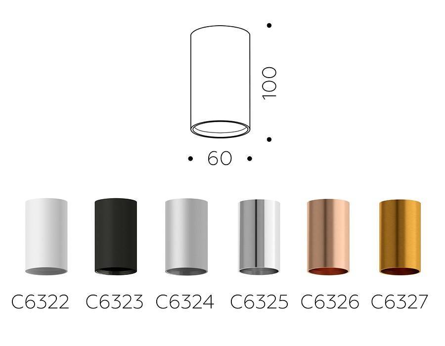 Накладной светильник Ambrella light DECO светодиодный 10 Вт C6322