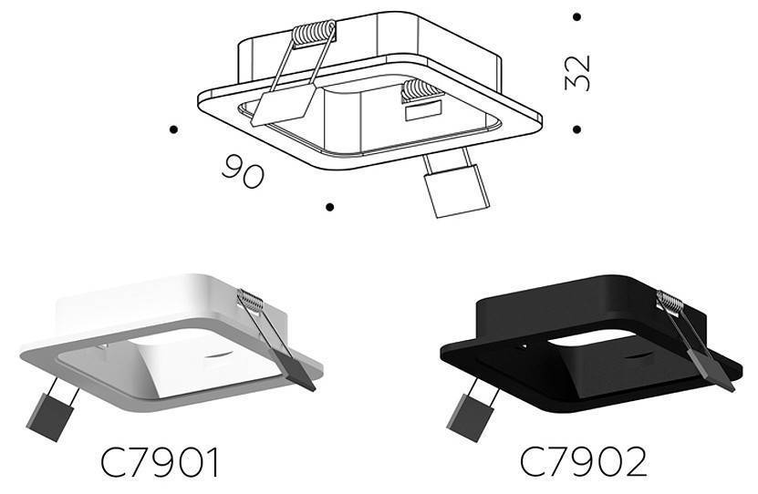 Основание для светильника Ambrella light C C7902