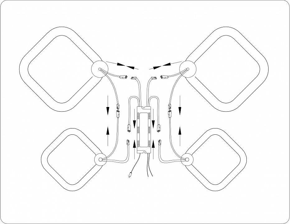 Потолочная люстра Ambrella Light FA FA3822