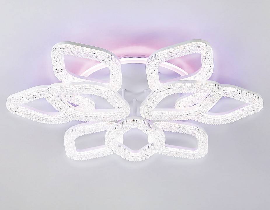 Потолочная светодиодная люстра Ambrella light FA FA3929 108 Вт с пультом FA3929