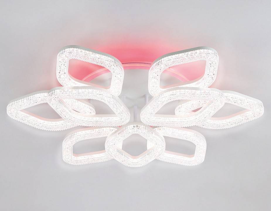 Потолочная светодиодная люстра Ambrella light FA FA3929 108 Вт с пультом FA3929