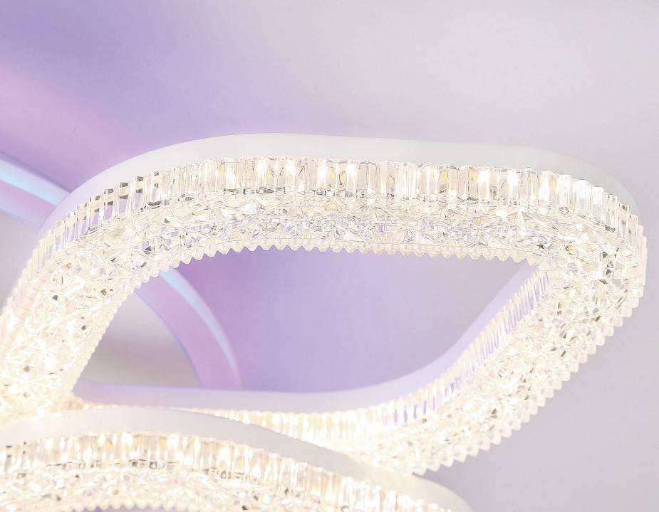 Потолочная светодиодная люстра Ambrella light FA FA3929 108 Вт с пультом FA3929