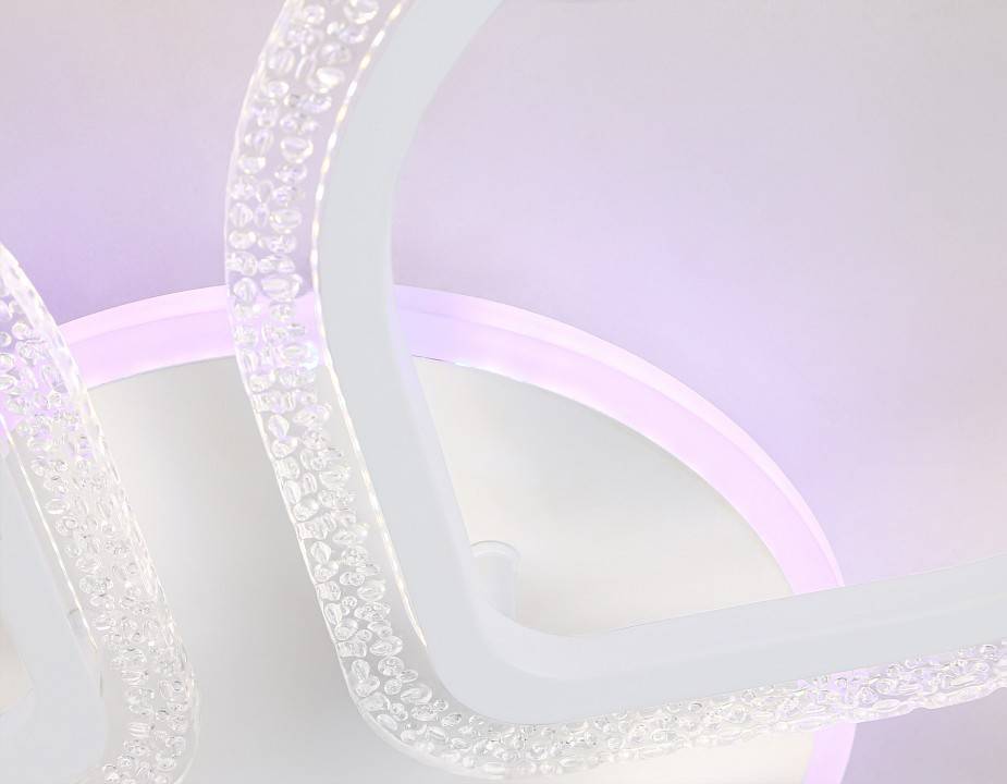 Потолочная светодиодная люстра Ambrella light FA FA4501 108 Вт с пультом FA4501