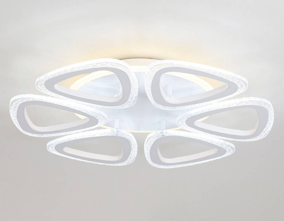 Потолочная светодиодная люстра Ambrella light FA FA4518 108 Вт с пультом FA4518