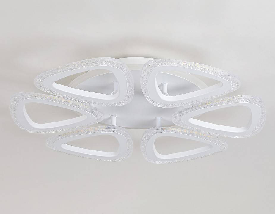 Потолочная светодиодная люстра Ambrella light FA FA4518 108 Вт с пультом FA4518