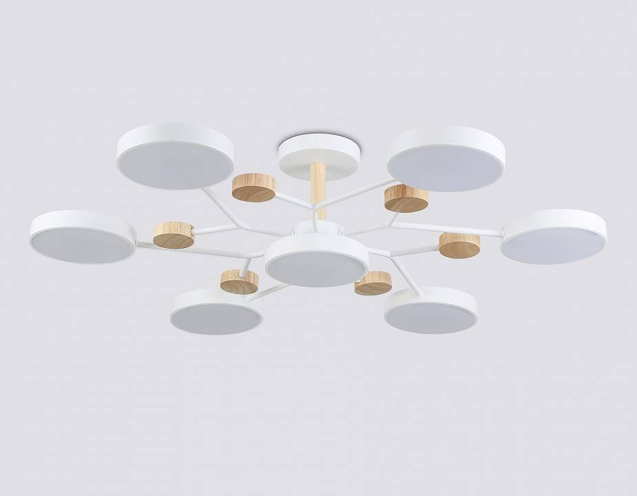 Люстра на штанге Ambrella light Fusion 4 лампы FL4864