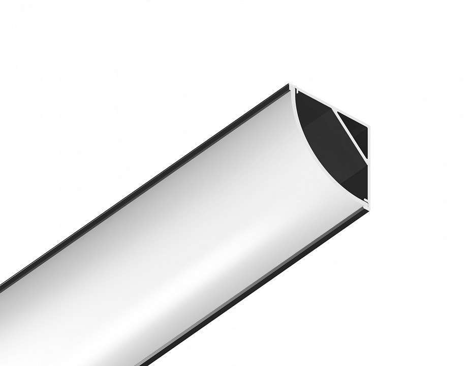 Профиль накладной угловой внутренний Ambrella Light GP GP2100BK