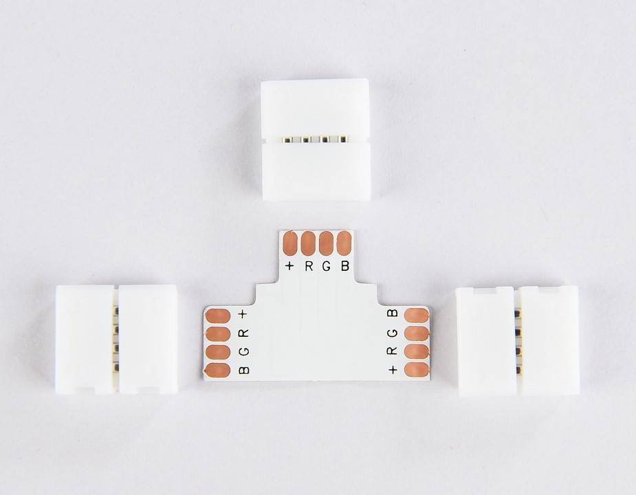 Набор соединителей лент T-образные жесткие Ambrella Light GS GS7001