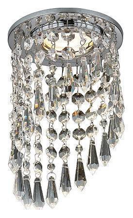 Встраиваемый светильник Ambrella light Crystal K2247 CH/CL