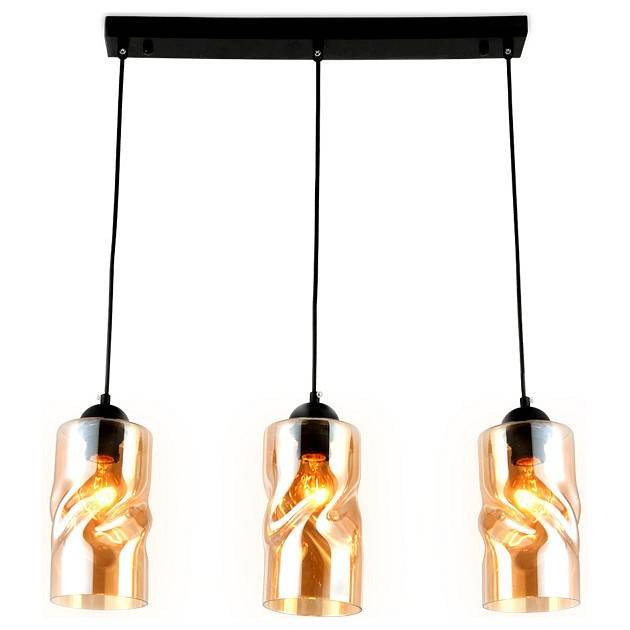 Подвесной светильник Ambrella light TR TR3556 1xE27 черный/золото TR3556