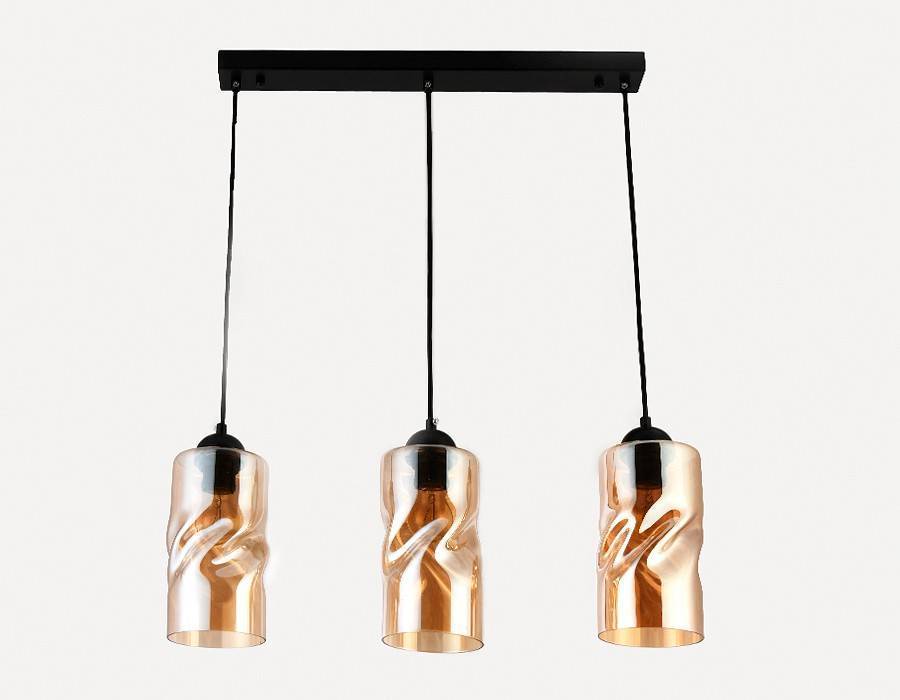 Подвесной светильник Ambrella light TR TR3556 1xE27 черный/золото TR3556