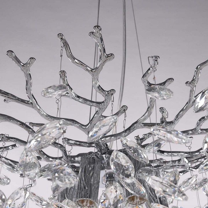 Подвесная люстра Arte Milano Веточка 230110.480.6.E14.D CR