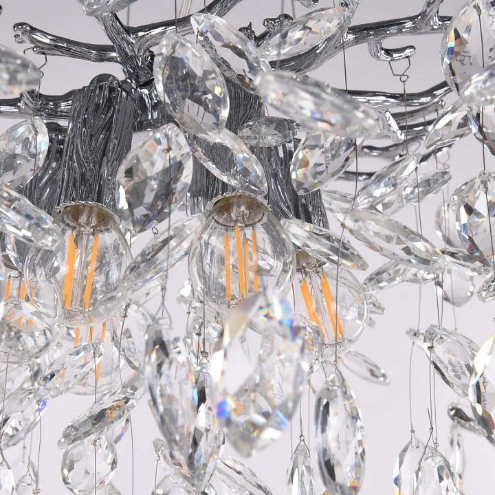Подвесная люстра Arte Milano Веточка 230110.480.6.E14.D CR