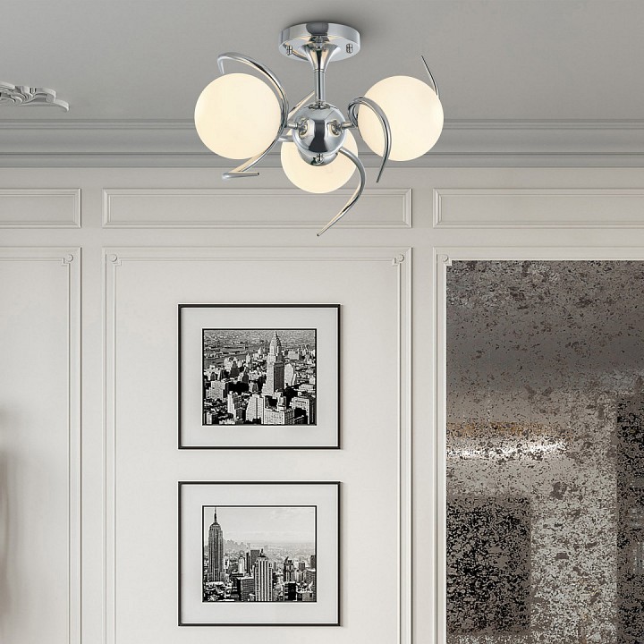 Люстра на штанге Arte Milano Neapolis 271007/3C Ni