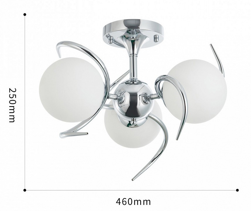 Люстра на штанге Arte Milano Neapolis 271007/3C Ni