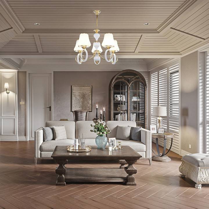 Подвесная люстра Arte Milano Florentia-2387 5 ламп 302387/5 Wh/Gd