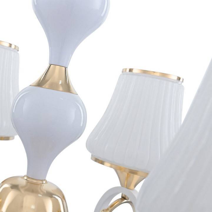 Подвесная люстра Arte Milano Florentia-2387 5 ламп 302387/5 Wh/Gd