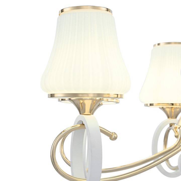 Подвесная люстра Arte Milano Florentia-2387 5 ламп 302387/5 Wh/Gd