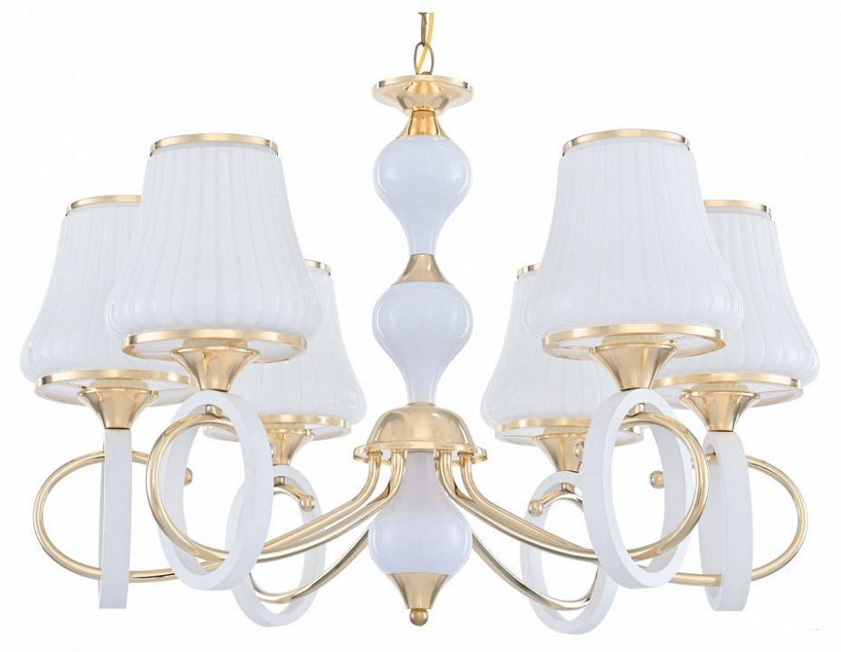 Подвесная люстра Arte Milano Florentia-2387 6 ламп 302387/6 Wh/Gd