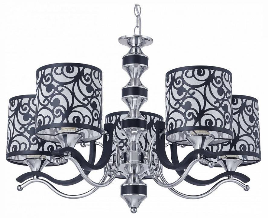 Подвесная люстра Arte Milano Florentia-4957 304957/5 Bk/Ni