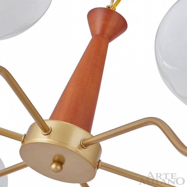 Подвесная люстра Arte Milano AM-Napoli 310166/D780/6 BS/WD