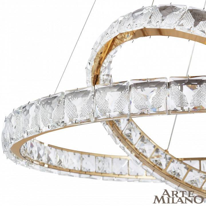 Подвесной светильник Arte Milano AM-Venezia диаметр 800/600 мм 311311/D800-D600 GD