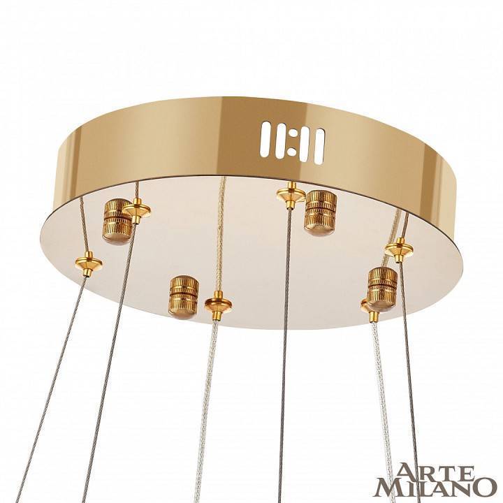 Подвесной светильник Arte Milano AM-Venezia диаметр 800/600 мм 311311/D800-D600 GD
